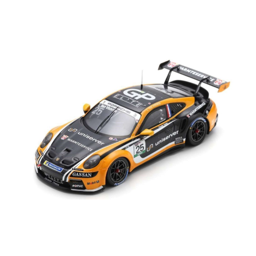 PORSCHE 911 GT3 CUP N.25 CARRERA DEUTSCHLAND CHAMPION 2023 L.VOORDE 1:43 Spark Model Auto Competizione Modellino
