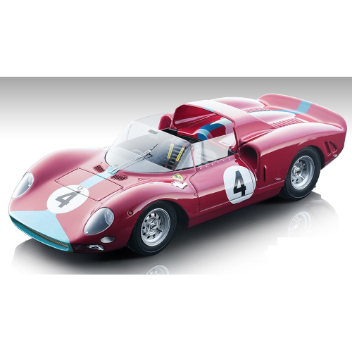 FERRARI 275/330 P2 N.4 1000 KM NURBURGRING 1965 HILL-STEWART 1:18 Tecnomodel Auto Competizione Modellino