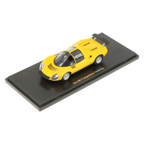 FERRARI DINO 206 S COMPETIZIONE PININFARINA YELLOW "MASTERPIECE" 1:43 Autocult Auto Stradali Modellino
