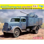 GERMAN 3t 4x2 CARGO TRUCK W/2 cm FLAK 38 (2 IN 1) KIT 1:35 Dragon Kit Mezzi Militari Modellino