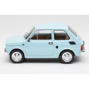 FIAT 126 1972 LIGHT BLUE 1:18 ModelCarGroup Auto Stradali Modellino