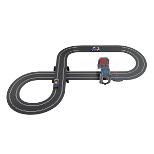 PISTA PUMA WRC SET HOT LAPS cm 210 x 140 1:32 Scalextric Slot Modellino
