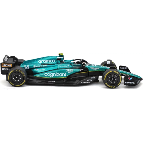ASTON MARTIN AMR 23 N.14 FERNANDO ALONSO 2023 1:43 Burago Formula 1 Modellino