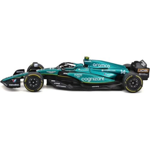 ASTON MARTIN AMR 23 N.14 FERNANDO ALONSO 2023 1:43 Burago Formula 1 Modellino