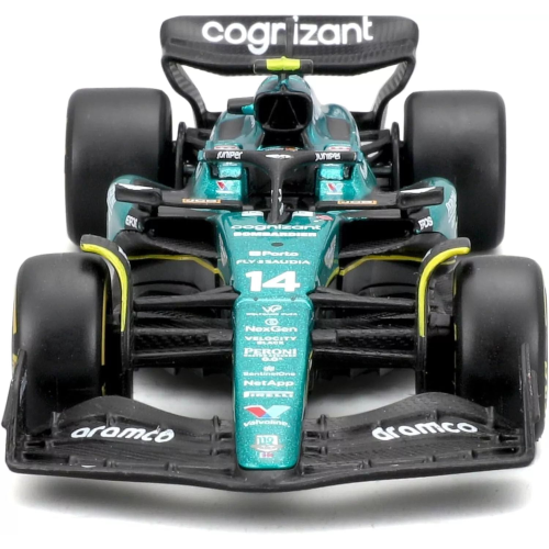 ASTON MARTIN AMR 23 N.14 FERNANDO ALONSO 2023 1:43 Burago Formula 1 Modellino
