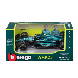 ASTON MARTIN AMR 23 N.14 FERNANDO ALONSO 2023 1:43 Burago Formula 1 Modellino