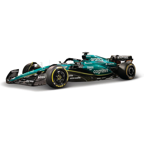 ASTON MARTIN AMR 23 N.14 FERNANDO ALONSO 2023 SIGNATURE 1:43 Burago Formula 1 Modellino