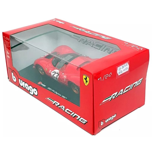 FERRARI 330 P4 N.23 WINNER 24H DAYTONA 1967 SIGNATURE 1:24 Burago Auto Competizione Modellino