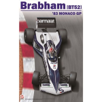 BRABHAM BT52 MONACO GP 1983 KIT 1:20 Beemax Kit Auto Modellino