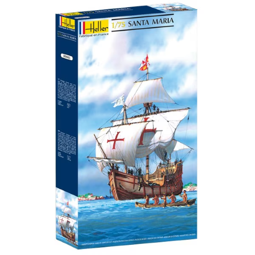 SANTA MARIA KIT 1:75 Heller Kit Navi Modellino