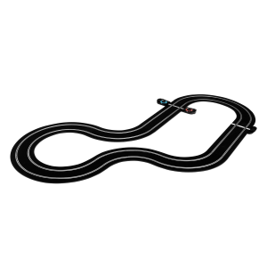 PISTA WILLIAMS RACING SET 191x132 cm - TRACK LENGTH cm 484 1:32 Scalextric Slot Modellino