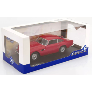 ASTON MARTIN DB5 COUPE 1964 RED 1:18 Solido Auto Stradali Modellino