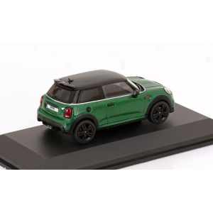 MINI COOPER JOHN WORKS 2023 BRITISH RACING GREEN 1:43 Solido Auto Stradali Modellino
