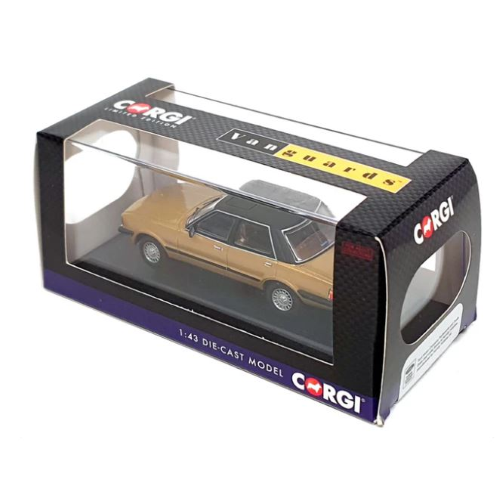 FORD CORTINA Mk5 2.0 GHIA S SOLAR GOLD 1:43 Vanguards Auto Stradali Modellino