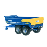 RIMORCHIO KANE DUMP TRAILER 1:32 Britains Mezzi Agricoli e Accessori Modellino