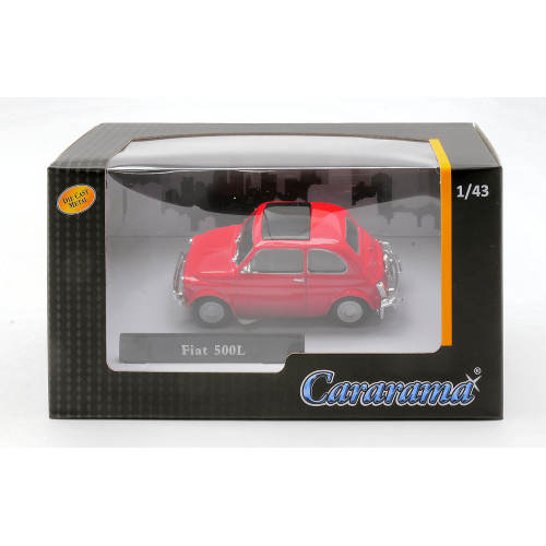 FIAT 500L CLOSED ROOF RED 1:43 Cararama Auto Stradali Modellino