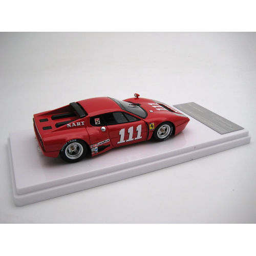 FERRARI 365 GT4 BB NART N.111 12H SEBRING 1975 MINTER-WIETZES 1:43 Tecnomodel Auto Competizione Modellino