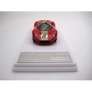 FORD P68 N.8 1000 KM NURBURGRING 1968 IRWING-RODRIGUEZ 1:43 Tecnomodel Auto Competizione Modellino