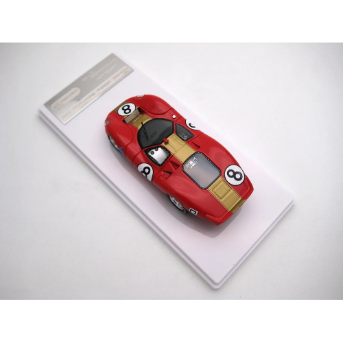 FORD P68 N.8 1000 KM NURBURGRING 1968 IRWING-RODRIGUEZ 1:43 Tecnomodel Auto Competizione Modellino