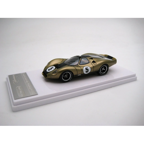 FORD P68 PRESS VERSION 1968 GOLD LIMITED EDITION ALAN MANN 1:43 Tecnomodel Auto Competizione Modellino