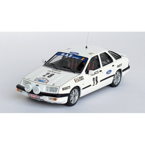 FORD SIERRA XR 4x4 N.28 1st BOUCLES DE SPA 1986 PROBST/DE CANCK 1:43 Trofeu Auto Rally Modellino
