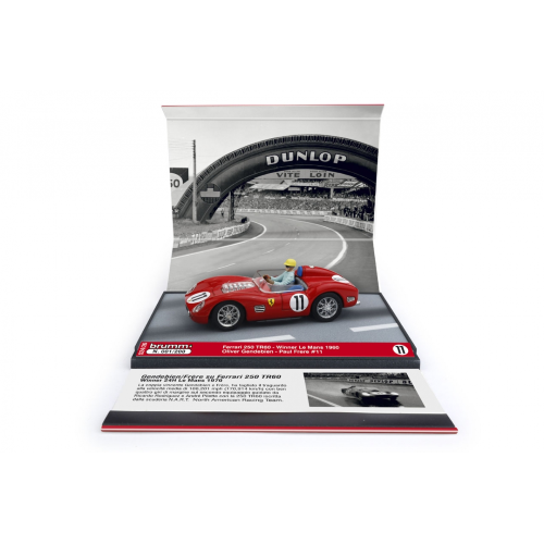 FERRARI 250 TR60 N.11 1st 24H LE MANS 1960 GENDEBIEN-FRERE LIM.200 1:43 Brumm Auto Competizione Modellino