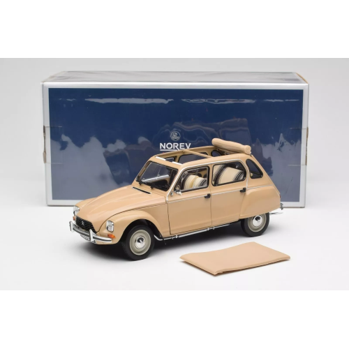 CITROEN DYANE 1983 COLORADO BEIGE 1:18 Norev Auto Stradali Modellino