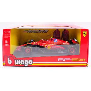 FERRARI SF-24 N.55 F1 2024 CARLOS SAINZ 1:18 Burago Formula 1 Modellino