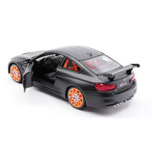 BMW M4 GTS MATTE BLACK SERIES 1:24 Maisto Auto Stradali Modellino