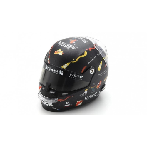 HELMET VALTTERI BOTTAS 2024 AUSTRALIAN GP 1:5 Spark Model Caschi Modellino
