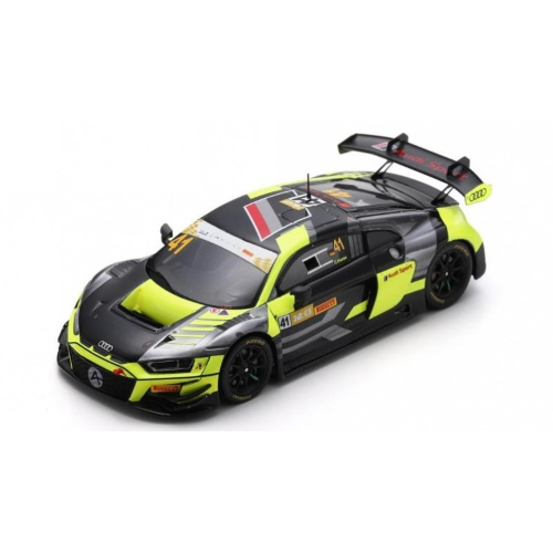 AUDI R8 LMS GT3 N.41 7th FIA GT WORLD CUP MACAU 2023 C.HAASE 1:43 Spark Model Auto Competizione Modellino