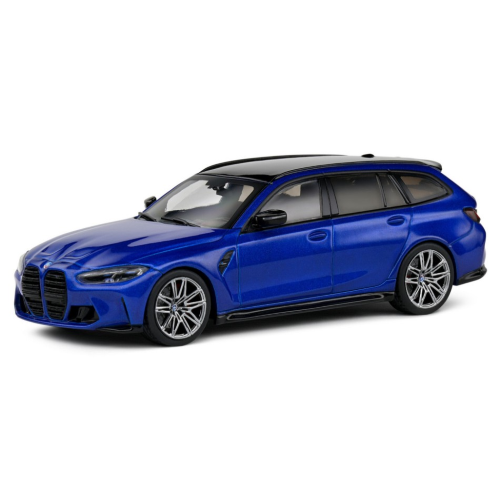 BMW 3-SERIES M3 TOURING SW STATION WAGON 2023 BLUE 1:43 Solido Auto Stradali Modellino
