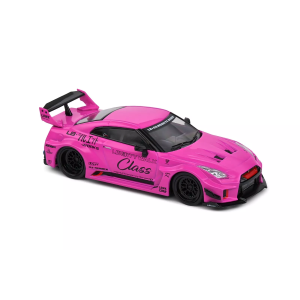 NISSAN GT-R (R35) LB WORKS SILHOUETTE COUPE 2019 PURPLE 1:43 Solido Auto Stradali Modellino
