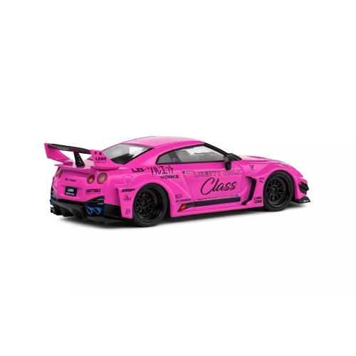 NISSAN GT-R (R35) LB WORKS SILHOUETTE COUPE 2019 PURPLE 1:43 Solido Auto Stradali Modellino