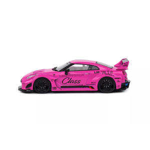 NISSAN GT-R (R35) LB WORKS SILHOUETTE COUPE 2019 PURPLE 1:43 Solido Auto Stradali Modellino
