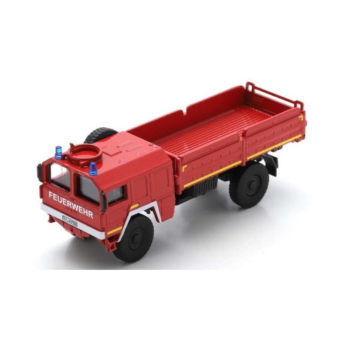 MAN KAT1 5T GL.FEUERWEHR (DIE CAST) 1:87 Schuco Pompieri Modellino