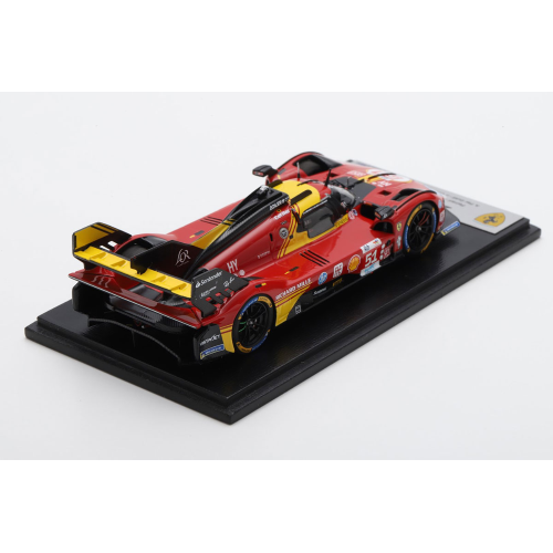 FERRARI 499P N.51 3rd LE MANS 2024 PIER GUIDI-CALADO-GIOVINAZZI 1:43 Looksmart Auto Competizione Modellino