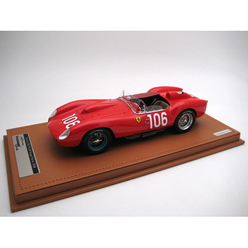 FERRARI 250 TR 58 N.106 WINNER TARGA FLORIO 1958 L.MUSSO-O.GENDEBIEN 1:18 Tecnomodel Auto Competizione Modellino