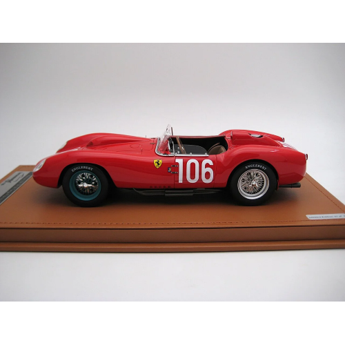 FERRARI 250 TR 58 N.106 WINNER TARGA FLORIO 1958 L.MUSSO-O.GENDEBIEN 1:18 Tecnomodel Auto Competizione Modellino