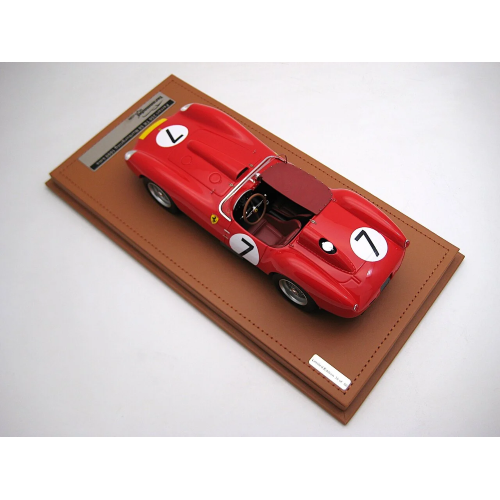 FERRARI 250 TR 58 N.7 3rd 1000 KM NURBURGRING 1958 O.GENDEBIEN-W.VON TRIPS 1:18 Tecnomodel Auto Competizione Modellino
