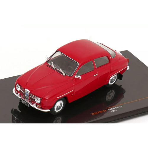 SAAB 96 V4 1965 RED 1:43 Ixo Model Auto Stradali Modellino