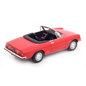 ALFA ROMEO 2000 SPIDER 1978 WITH SOFT TOP RED LIMITED EDITION 1:18 Norev Auto Stradali Modellino