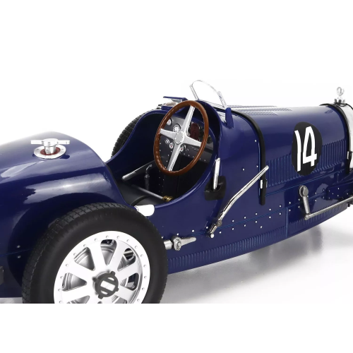 BUGATTI T35 1925 DARK BLUE 1:12 Norev Formula 1 Modellino