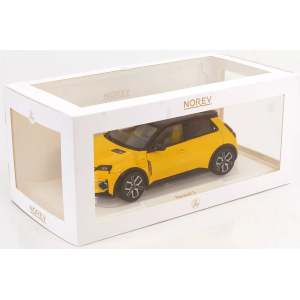 RENAULT 5 E-TECH 100% ELECTRIC 2024 POP YELLOW-BLACK 1:18 Norev Auto Stradali Modellino