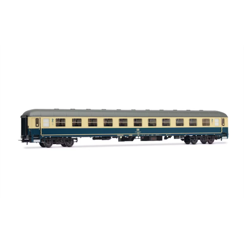 FS DBNS 4-UNIT PACK 1 CARROZZE ITALIA-OLANDA EP.V 1:87 Rivarossi Treni Modellino
