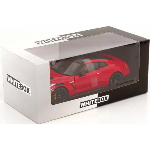 NISSAN GT-R (R35) NISMO 2021 RED 1:24 Whitebox Auto Stradali Modellino