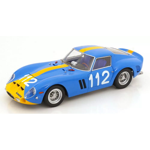 FERRARI 250 GTO N.112 TARGA FLORIO 1964 NORINDER-TROBERG 1:12 KK Scale Auto Competizione Modellino