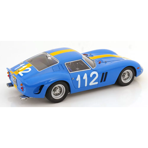FERRARI 250 GTO N.112 TARGA FLORIO 1964 NORINDER-TROBERG 1:12 KK Scale Auto Competizione Modellino