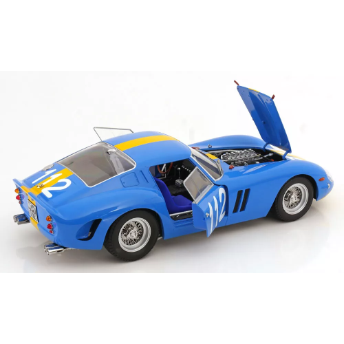 FERRARI 250 GTO N.112 TARGA FLORIO 1964 NORINDER-TROBERG 1:12 KK Scale Auto Competizione Modellino