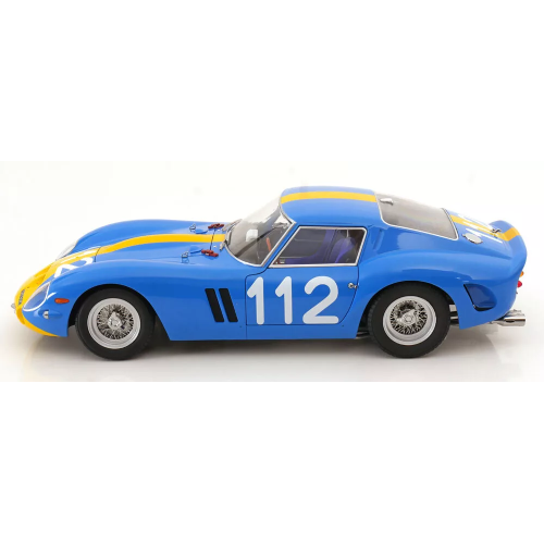 FERRARI 250 GTO N.112 TARGA FLORIO 1964 NORINDER-TROBERG 1:12 KK Scale Auto Competizione Modellino